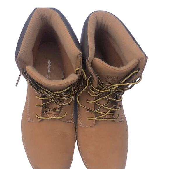 Timberland Women’s  Winter Cold Weather Brockton Lace-up  Boots Sz 8.5 - Picture 1 of 9